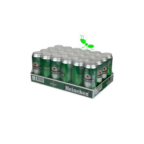 24 canettes de 50 cl Heineken