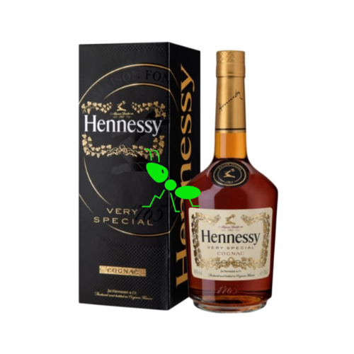 Hennessy VS 40% 0,7l avec carton d'emballage