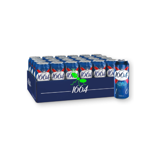 kronenbourg 1664 palette de 24 canettes