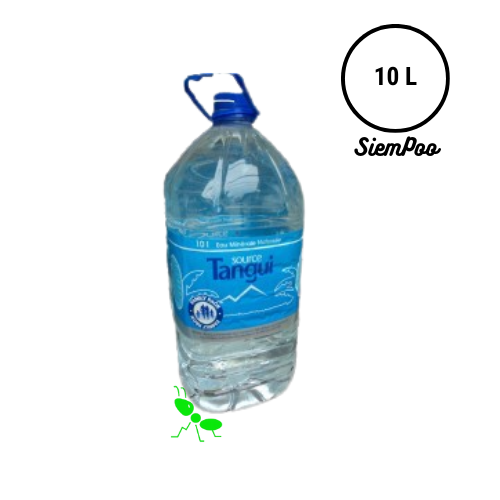 eau minérale naturelle source tangui bidon de 10 litres